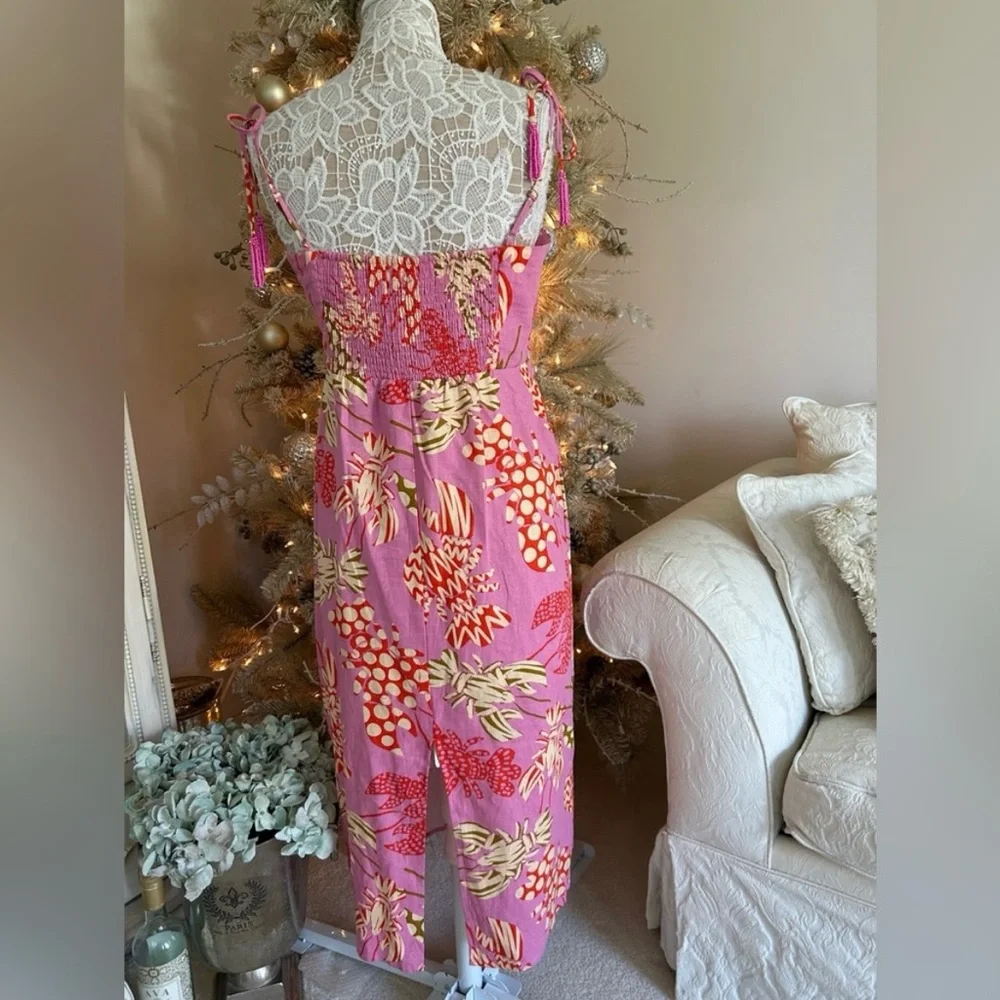 NWOT Rachael Zoe lobster print  Pink Dress - Picture 8 of 16